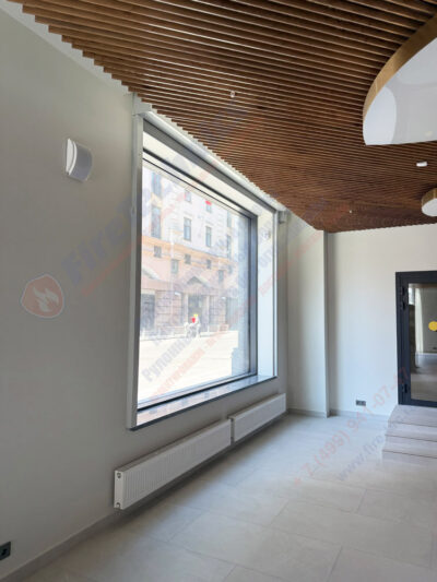 Противопожарные шторы FireTechnics на оконные проемы